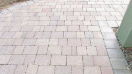 Interlocking brick after