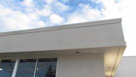 Powerwashing stucco - after