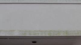 Powerwashing stucco - before